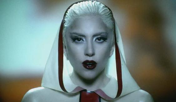 What exactly IS Lady Gaga on the edge of... ?