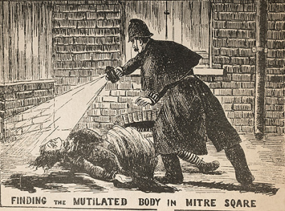 Body of Catherine Eddowes found in Mitre Square!