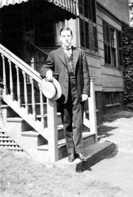 Photo of H. P. Lovecraft, 1919